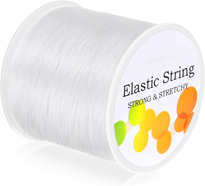 1Mm Elastic Bracelet String Cord Stretch Bead Cord for Jewelry Making