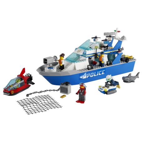 Lego city boat online floats