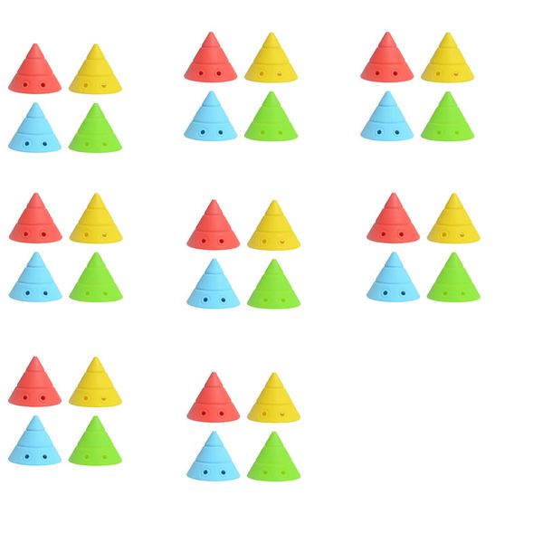 8 Set Of Convertible Kids Construction Cones F49-8-1112
