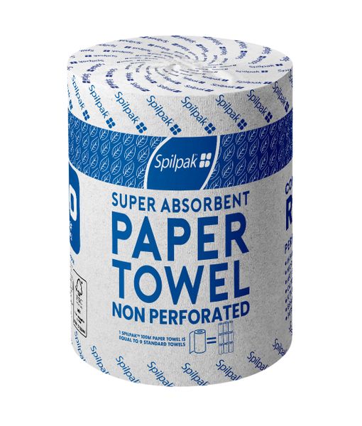 Spilpak Laminate 2Ply Paper Towel - 100m