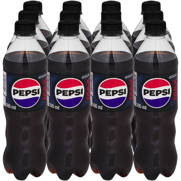 Pepsi Max Cola PET 12 X 500ml