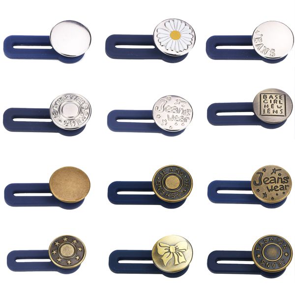 12Pcs Button Extender for Jeans Pants Waist Extenders Pants Button Extender