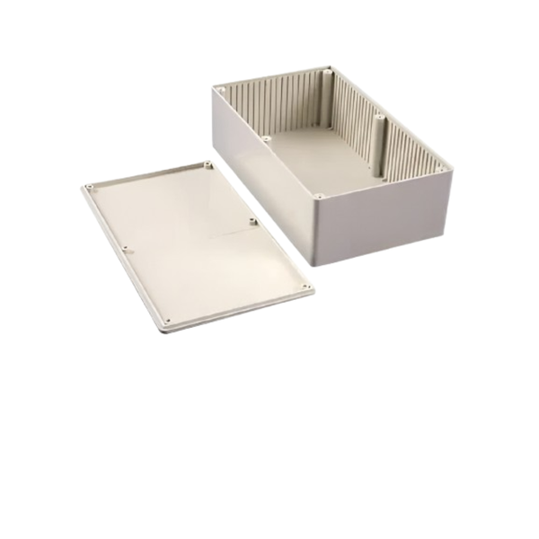 1591ESGY Polystyrene Enclosure 191x110x61mm Grey IP54 with Card Guides