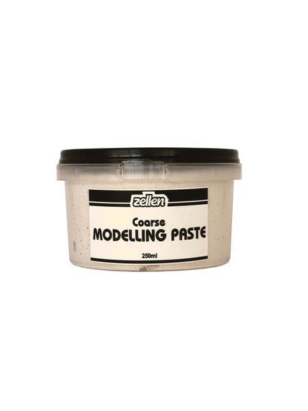 Zellen Artists' Coarse Modelling Paste 250ml