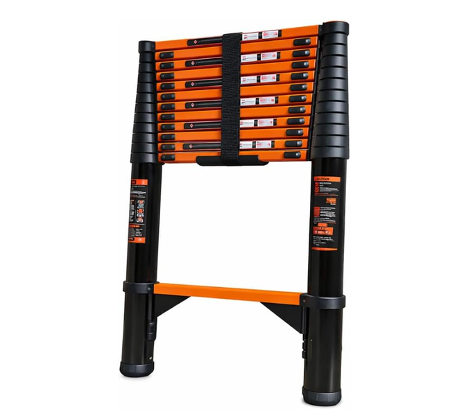 SamMag Biz High Carbon Steel Ladder - Heavy-Duty Industrial Step Ladder