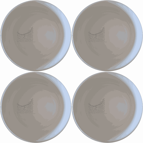 Verdant Green Ivy Climbing Wall Bowl Set of 4 - Range 2