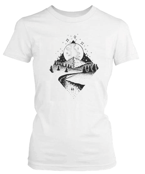 PepperSt Ladies White T-Shirt - Conception
