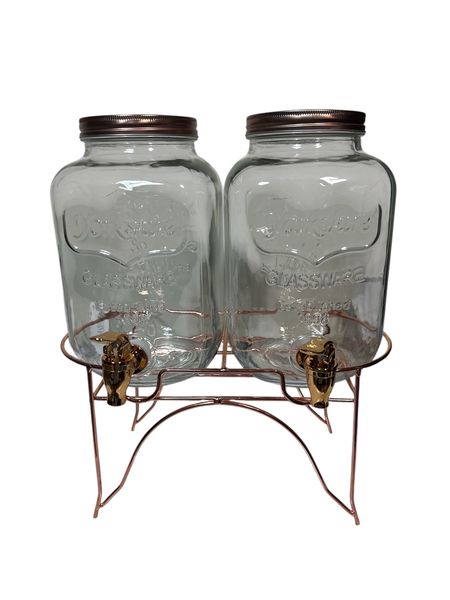 Water Dispenser Juice Dispenser Beverage Dispenser Double 4L- Gold