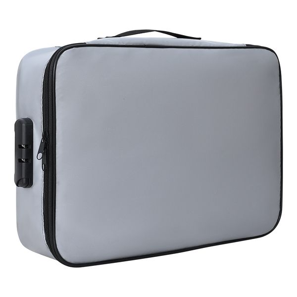 Fireproof Waterproof Document Bag, Large Capacity Passport Holder