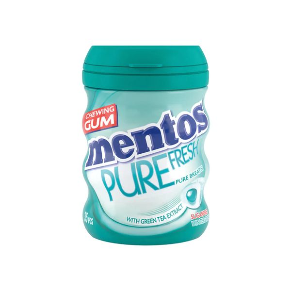 Mentos - Curvy Gum Wintergreen - 35pc x 2 Pack