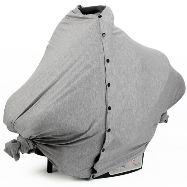 Baby Car Seat and Nursing Cover for Breastfeeding - Multi Use Poncho