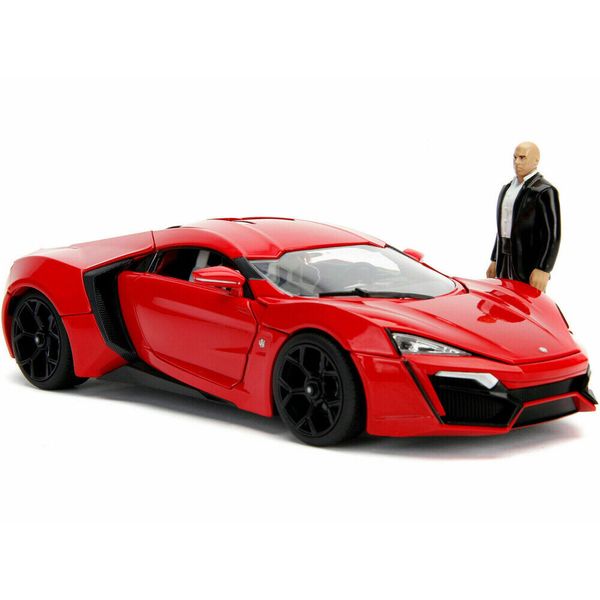 Jada -1/18 Scale Model Car 31140 - Hypersport Dom &amp; Lykan Fast &amp; Furious