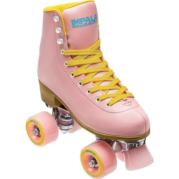 Impala Roller Skates - Pink/Yellow