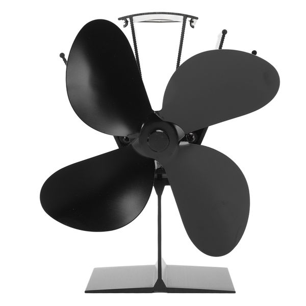 Four Blade Black Hook Fan Fast Warm Circulation image