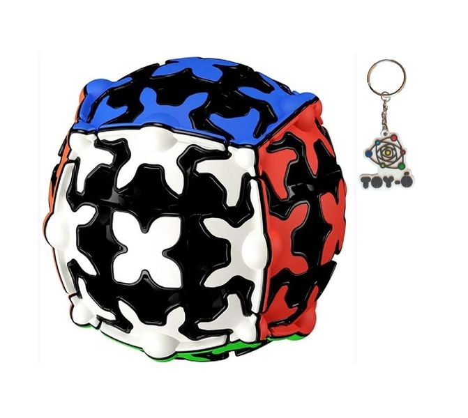 Toy-O Gear Ball Speed Puzzle Educational Toy plus Toy-O Keyring