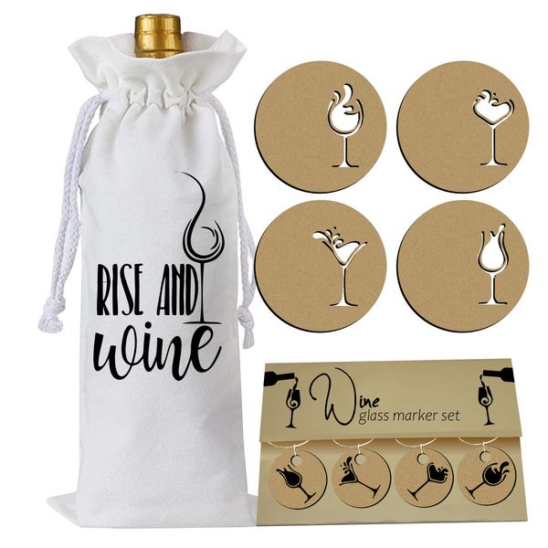Pappa Joe – Wine Bag Gift Set - Rise And Wine