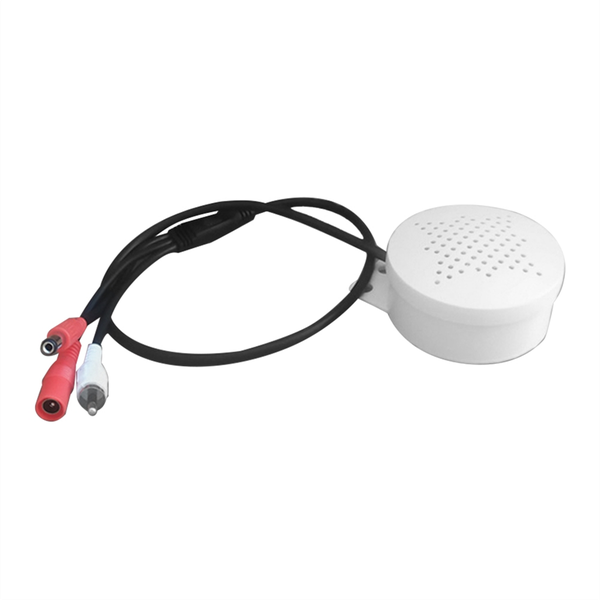 White Waterproof Mini Amplifier Microphone Speaker For Outdoor