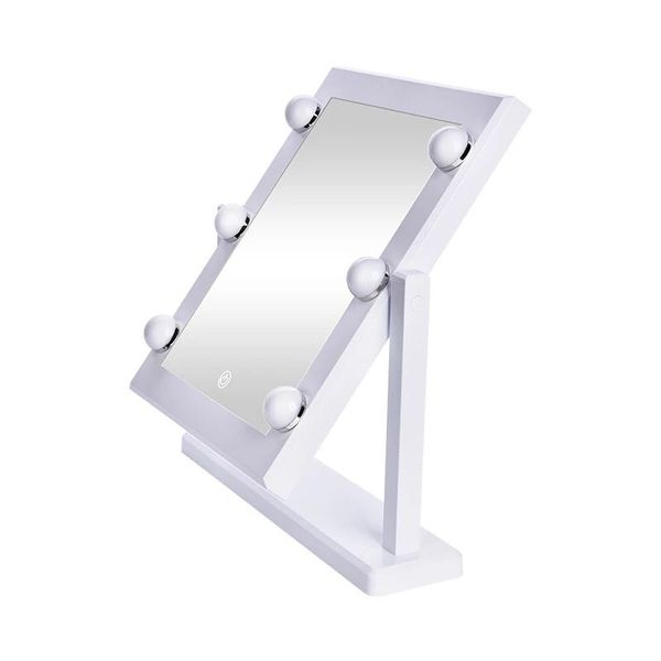 Lighted Vanity Makeup Mirror Dimmable Tabletop Cosmetic Mirror