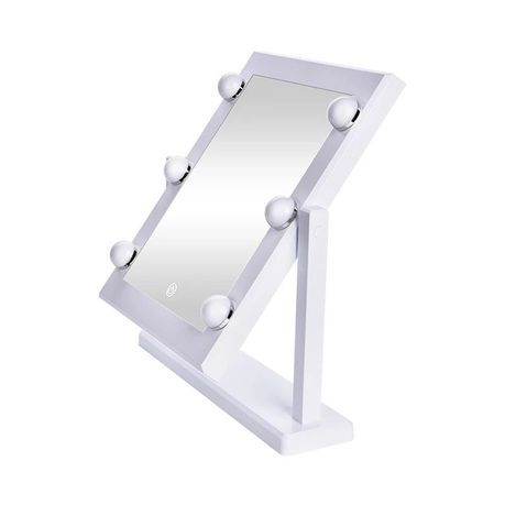 Lighted Vanity Makeup Mirror Dimmable, Lighted Tabletop Makeup Mirror