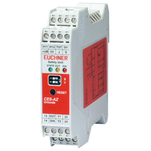 Euchner CES-AZ-UES-01B Evaluation unit for 1 read head