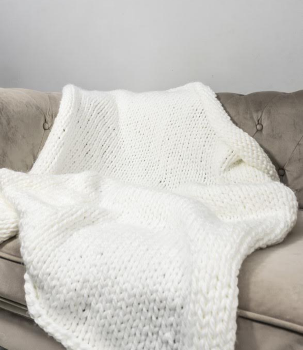 4 Seasons Chunky Knit Throw Blankets Buy Online in South Africa