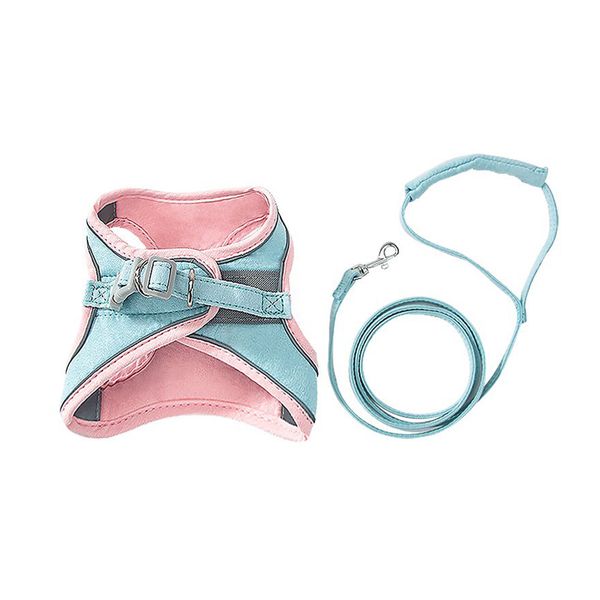 Cat Traction Rope Vest Type Reflective Vest Traction Rope Comfortable - L