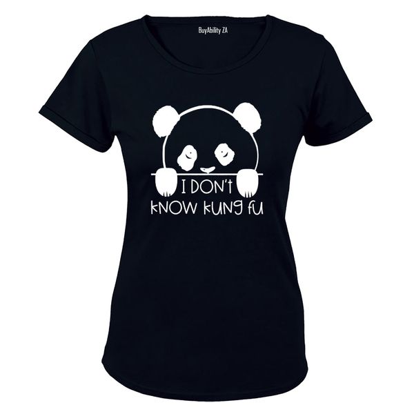 I Don't Know Kung Pu - Panda - Ladies - T-Shirt
