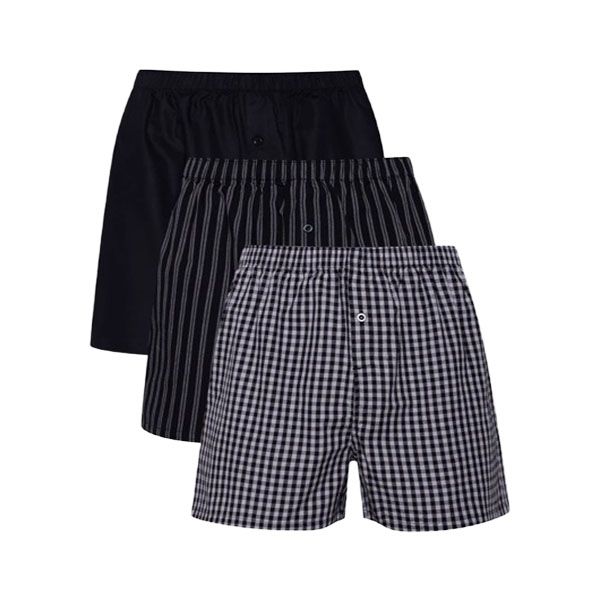 Secret Shield 3 Pack Woven Boxers