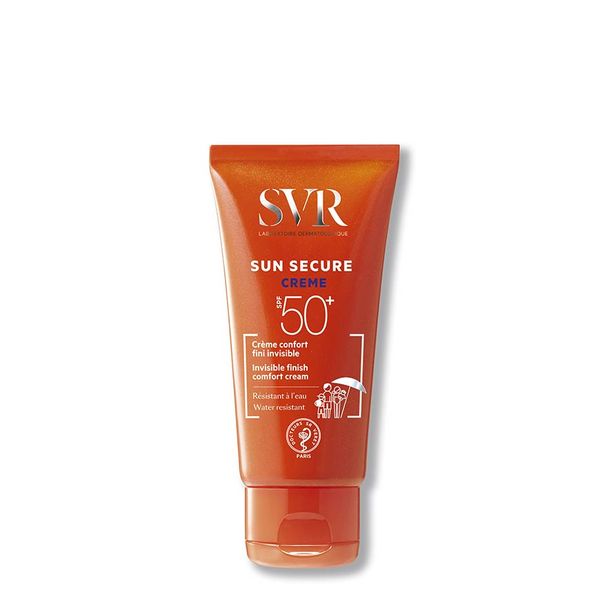 SVR Sun Secure Cream SPF 50+ Invisible Finish / Water Resistant - 50ml