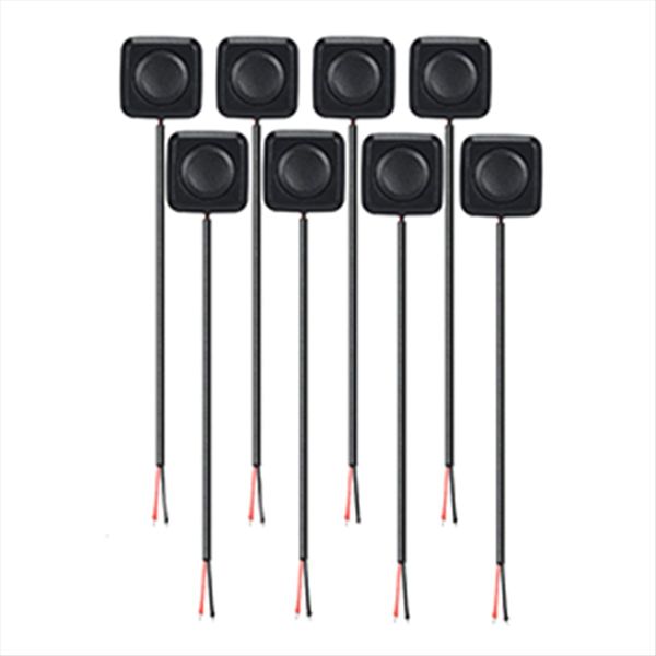 8 Pcs 12V/24V Mini Momentary Push Button On/Off Switch Compatible with None