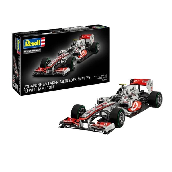 Revell- 1/24 F1 Vodafone McLaren Mercedes L. Hamilton Plastic Model Kit