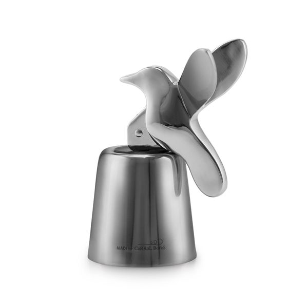 Carrol Boyes Bottle Stopper - hummingbird