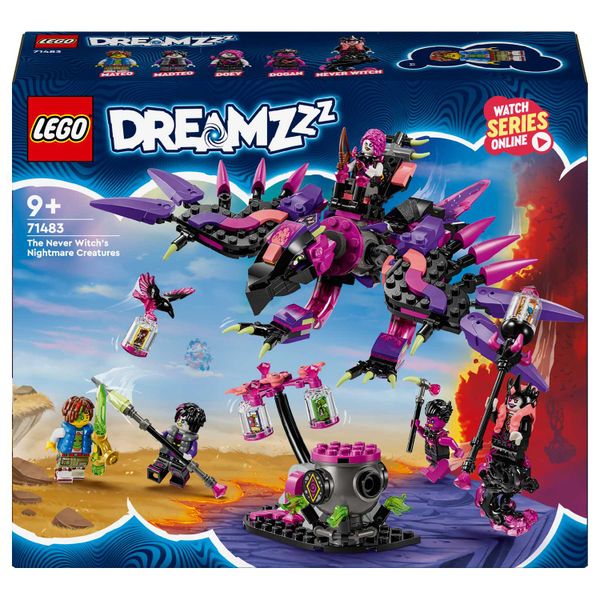 LEGO® DREAMZzz™ The Never Witch’s Nightmare Creatures 71483