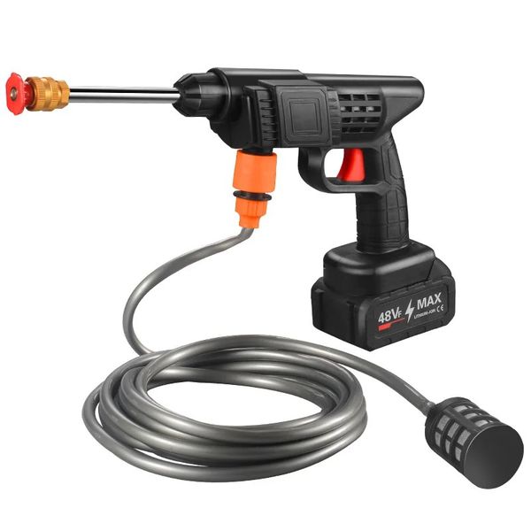 Rechargeable Portable Cordless High Pressure Water Washing Gun