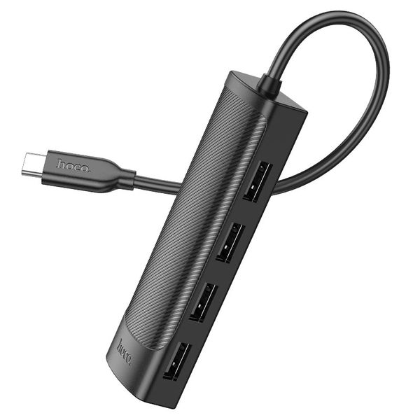 USB C TO USB2.0 x 3+USB3.0 4 In 1 Coneverter Adapter- HOCO HB41