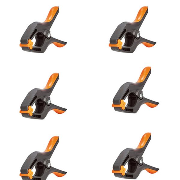 6 Piece Spring Clip 150mm