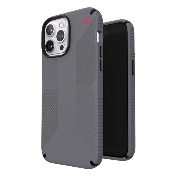 Speck Apple iPhone 13 Pro Max Presidio2 Grip Case - Grey/Black