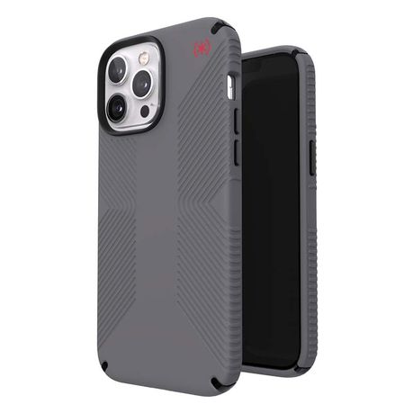 Speck Apple iPhone 13 Pro Max Presidio2 Grip Case Grey Black