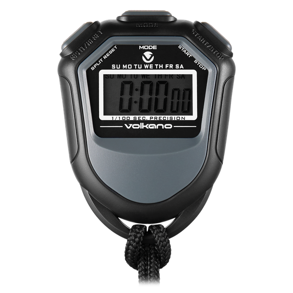 Volkano Track Series Digital Stopwatch - Water-Resistant with Timer