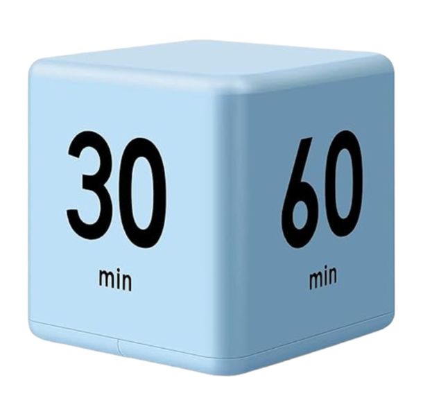 4-Sided Timer - Perfect for Multiple Tasks - Easy-to-Read Display
