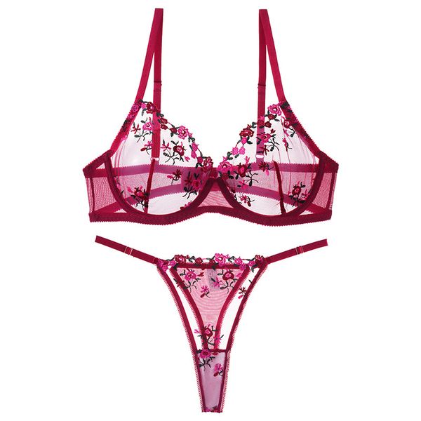 Lace Bra For Style Gathering And Lifting Lingerie Set Xl