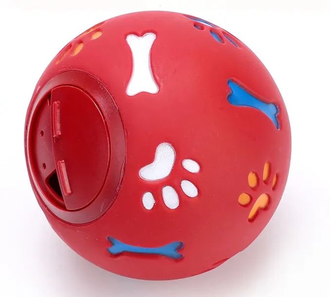 Interactive Dog Treat Dispenser Ball