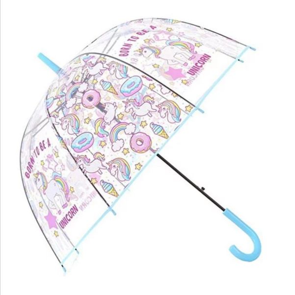 Beautiful Design Transparent Unicorn Umbrella