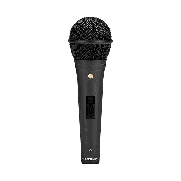 RODE M1-S - Handheld Dynamic Vocal Microphone with Switch