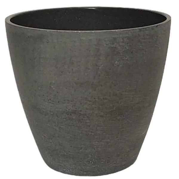 PH Garden - Plastic Pot Cover 11.5cm Dark Grey