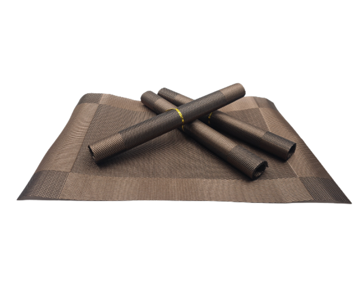 Placemats 4 Pack - Brown