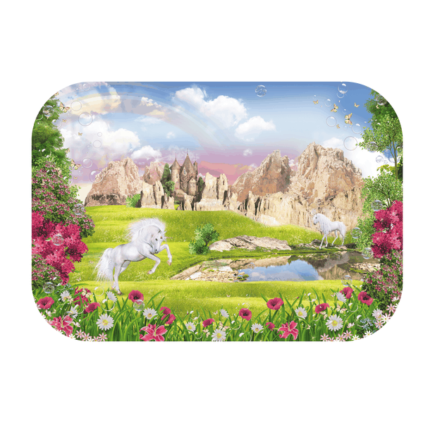 Unicorn Castle Printed Mouse Pad