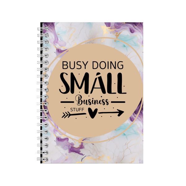 Biz Stuff A5 Notebook Spiral and Lined Small Biz Graphic Notepad Present131