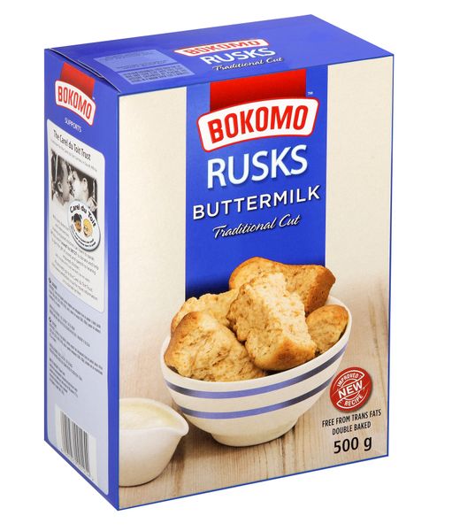 Bokomo - Rusks Buttermilk 500g