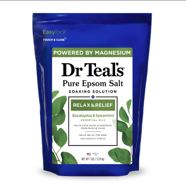 Dr Teals Epsom Salt 3.175kg- Eucalyptus
